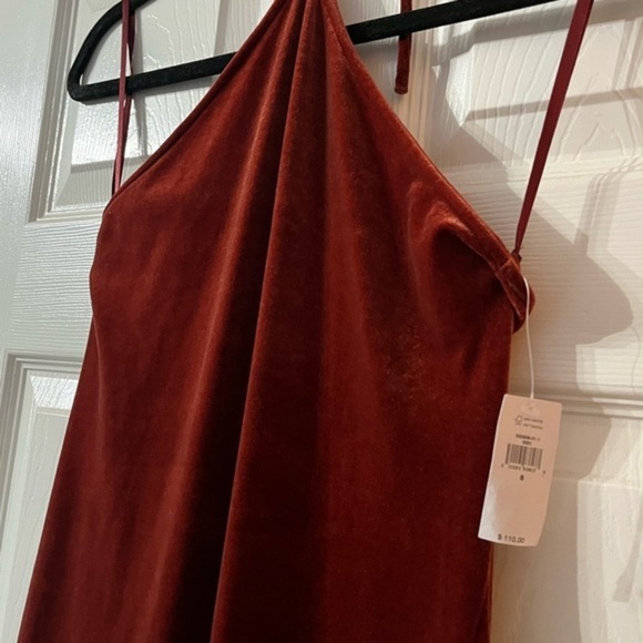 Banana Republic Velvet Halter Top Dress Size‎ Small NWT Retail $110 - Picture 4 of 6